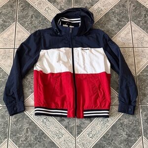 Tommy Hilfiger Striped Jacket with Blue Lining